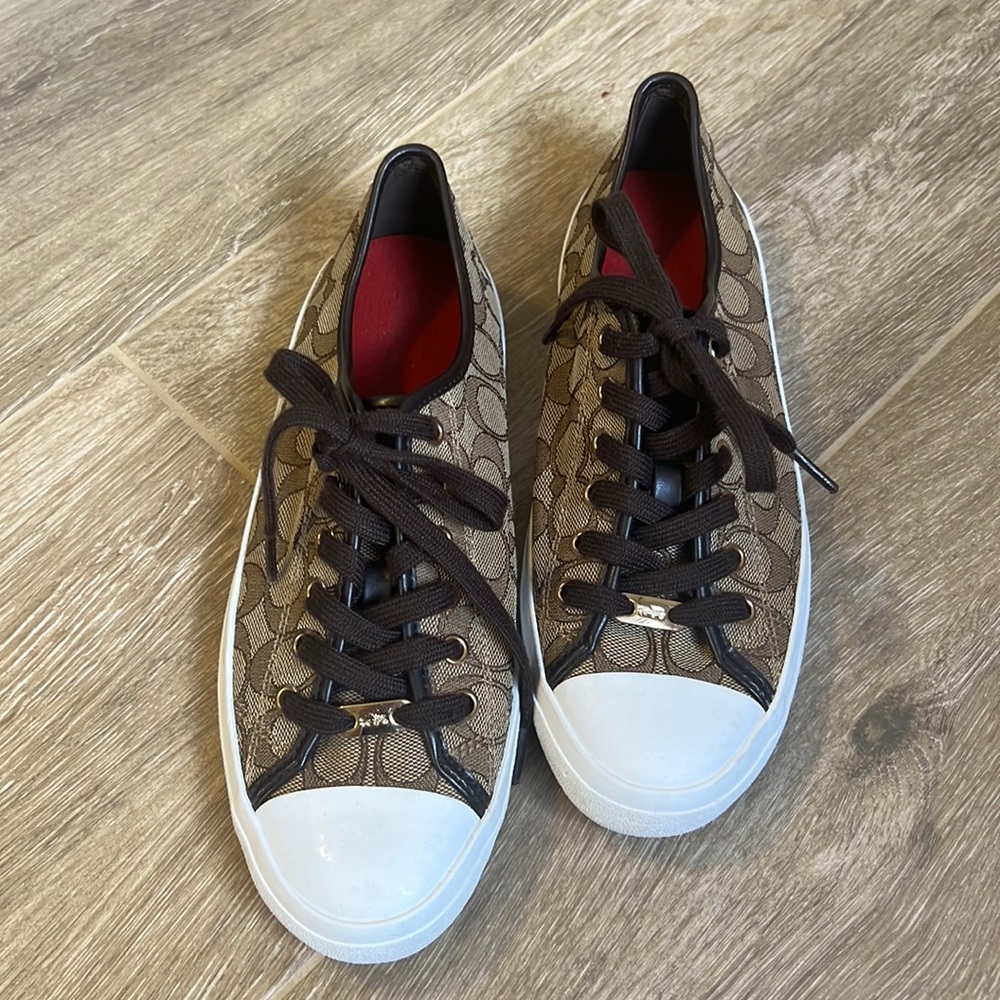Coach signature sneakers
